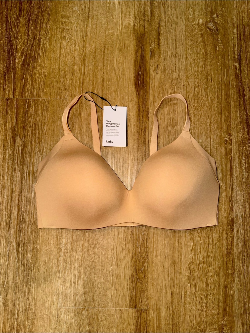 knix | knix Wingwoman Contour Bra in Warm Sand